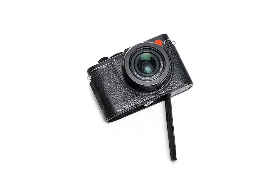 Amazon.co.jp: Leica D-LUX8用ハンドメイド本革ハーフカメラ